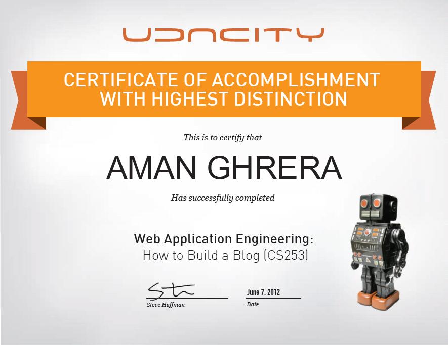Web Application Engineering