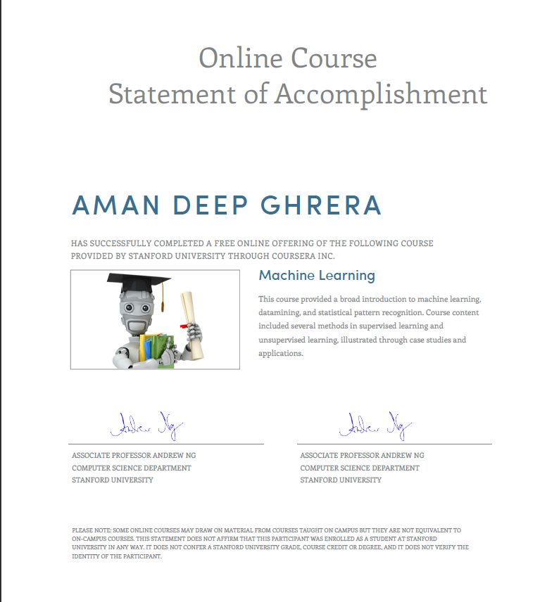 Machine Learning